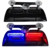 Wysokiej jakości DC12V / 24V 18W LED Visor Light Light, Dash Light, Police Light with Cigartte Lighter, 16 wzór flash, wodoodporny