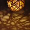 6 cm palla in rattan 5 m 20 led stringa lucine ghirlanda natalizia luci natalizie a led per interni casa decorazione per matrimoni all'aperto EU/US