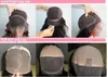 2021 Peruki gęstości mody Brusteless Brazilian Afro Kinky Curly Human Hair Silk Top Pełna koronka z naturalną linią włosów dla czarnych kobiet8599428