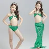 American and European children's mermaid bathing suit, the little mermaid's tail swimsuit, girl beach bikini bikini