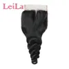 Jungfrau-Haar-Bündel mit Verschluss, 5 Stück, 100 g/Stück, 8A, unverarbeitetes Echthaar, indisches, locker gewelltes, reines Haar, natürliche Bl9784204