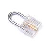 Beautiful Modern Style Transparent Visible Pick Cutaway Mini Practice View Padlock Door Locks Kit Training Skill Tool For Locksmith