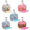 Wholesale-marca À Prova D 'Água Desenhista Bebê Baby Ravel Mamãe Mãe Carrinho de Fralda Saco De Fralda Set Tote Bolsas Bolsas Mochila Organizador para Mamãe