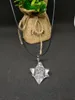 Natural White Quartz crystal Stone Merkaba Pendant Necklace Healing natural stones and minerals
