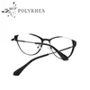 2021 العلامة التجارية مصمم Cat Eyeglasses Prames Women Vintage Pantical Fashion مع مربع وحالة