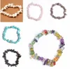 7 Chakra bracelets for women 15 colors Healing Crystals Natural Stone Chips Single Strand Women Bracelets Lazuli Reiki Bracelets For Women