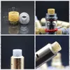 Prince TFV8 DRIP TIP EPOXY HESSIN WIDE BORE Tips Lysande munstycken för Kennedy Griffin Goon 528 Mad Dog Comp Lyfe Rda Dhl