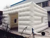 党と結婚式のイベントのための膨脹可能な立方体ブース/部屋6mポリ塩化ビニールの防水防水テントを示す広告テント