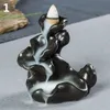 Sachets & Potpourri Mini Mountain Incense Holder Chinese Style Ceramic Stream Burner Wholesale-