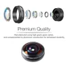 Apexel Super Fish Eye Fisheye 238 grader 02X Super Wide Vinkel Mobiltelefon Kamera kit för iPhone 6s 7xiaomi-telefoner 238F Lens