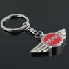 Pour MINI Cooper 4 couleurs Autobots Angel Wings Marque symbole de la voiture de sport Porte-clés Porte-clés Métal Auto Car Mini Wing Logo Porte-clés