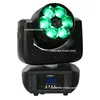 Frete grátis 2 pçs / lote LED Zoom Luz 6x15W RGBW 4IN1 LED LED Moving Head Light 15 DMX canais Bom para DJ Disco KTV