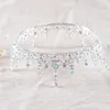 Superbes cristaux blancs argentés diadèmes et couronnes de mariage complets accessoires de diadèmes de mariée Vintage baroque diadèmes de mariée couronnes H07