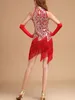 Feminino rugindo 20s 1920s art deco lantejoulas paisley grande gatsby flapper dança menina borla glam vestido de festa traje padrão style6848809