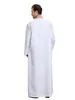 Odzież muzułmańscy mężczyźni Białe długie rękawe sukienka Mężczyźni islamskie ubranie plus rozmiar 3xl Saudyjska arabska