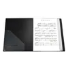 Populär svart A4 -storlek File Storege -mapp för musikark Artworks Clippings Music Bear9072287