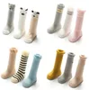 Winter warm Nonskid baby cotton socks anti-slip kids stocking Nonslip Toddler Footgear Baby Shoe Sock baby booties sox