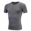 남성 편안한 통기성 꽉 피팅 스포츠 셔츠