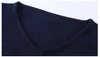Herrenpullover Großhandel - #1314 Frühling 2022 V-Ausschnitt Strickpullover Männer Slim Manteau Homme Männliche Markenkleidung Sueter Hombre Pull Pullover1
