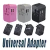 All-in-One-universeller internationaler Steckeradapter, Dual-USB-Port, Weltreise-Wechselstrom-Ladegerät-Adapter mit AU-US-UK-EU-Konverterstecker