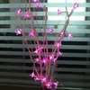 Getrocknete Blumen Baum LED Light Branches natürliche 25 Kirschbaum Blumen Zimmer Christbaumkugel Licht Girlande