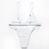 Gut A++ Der neueste einfarbige Badeanzug mit geteiltem Bikini-Anzug für Damen NS021