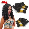 7A Capelli umani non trattati di alta qualità per bella stella brasiliana onda sciolta capelli umani massa micro mini intrecciatura capelli sfusi3895532