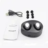 Newest TWS K2 Twins True Wireless Bluetooth Earphones V4.1 Stereo Headset with Charging Socket With MIC for iPhone 7 Samsung Smartphone