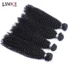 Braziliaanse Virgin Haar Kinky Krullend Menselijk Haar Weave Bundels 8A Peruviaanse Maleisische Indiase Cambodjaanse Mongoolse Kinky Krullende Remy Hair Extensions