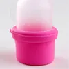 10pcslot Wearable Nail Soak Polish Remover DIY Acryl UV Gel Cap Wrap Roze Siliconen Nail Art Tool Set10PCSLot5494752