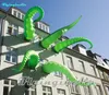 Tentacoli storti da 3 m, artiglio di polpo gonfiabile rosa a torsione per decorazione di eventi/edifici