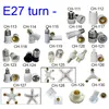 Lamp Bases E27 TO E40 LED Holder base Converter Clamp bases for E14 Screw E26 B22 light Socket Wedge GU5.3 GU10 G9 MR16