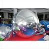 1.0 m de diâmetro de cristal inflável bola espelho de segurança safty proteção ambiental iinflatable bola de espelho para festiavlal anneversary anunciar