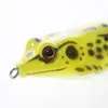 Hot Rubber Ray Frog Drag Popper Bait 6G 8G 13G 15G Topwater galleggiante nuoto cavità corpo morbido esca artificiale