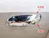 Högkvalitativ ABS Chrome 4PCs bildörrhandtag Dekorativ täckning + 4PCS Dörrhandtag Dekorationsskål för Hyundai Elantra 2004-2011