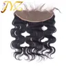 Brazilian Body Wave Lace Frontal Closure Middle Free Three part 13*4 Virgin Human Hair Ear to Ear Lace Frontal Peruvian hair