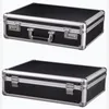 hot selling large size aluminum alloy tool case suitcase hand password box safe bin file box household useage