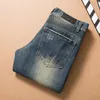 Ensemble-2020 hommes déchiré Biker jean mode en détresse Denim Joggers pour homme Streetwear détruit Moto jean pantalon pantalon217z