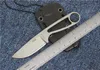 ESEE IZULA 12992 D2 Neck Knife Stonwashed Tactical Camping Hunting Survival Pocket Keychain Knife Outdoor EDC Tools K Sheath Collection