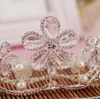 Gratis frakt! I lager! Lågpris Bländande Crown Party Bröllop Bröllop Tillbehör Prinsessan Crystal Tiaras Billiga Hög kvalitet