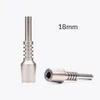 Grade 2 14mm titanium tip for Smoking nector collector 10mm 18mm Nectar Nail Ti Tips Metail Pipes Smokinig Accessories