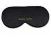 Free Shipping 3 in 1 kit High quality Travel Soft Silk Eye Mask Sleeping Aids Cover Eyemask Shade Blindfold +Sponge Earplugs+Pouch bag