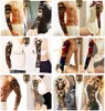 Unisex À Prova D 'Água Tatuagens Temporárias Adesivos Body Art Tatuagens Falsas Sexy Full Arm Tatuagem Adesivos Adesivos de Transferência Removível 48 * 17 centímetros