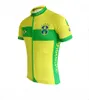 2024 Brazil Cycling Jersey Set Short Sleeve Clothing Bicycle Bike Wear Ropa Ciclismo Maillot