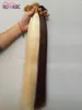 I Tip Human Hair Extensions Straight Keratin Tipped Hair Extensions Fusion Hair Color Wholesale Ali Magic Factory Outlet 100g 100strands