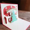 Handmade Merry Christmas Tree Greeting Cards Creative Kirigami Origami 3D Pop Up Card For Kids Friends1995494