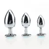 Love Shape Metal Anal Toys Butt Stal Stalowa Zabawki seksu Anal Anal Seks dla mężczyzn i kobiet Produkty dla dorosłych Masaż prostaty Q427055444