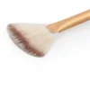 Soft Fan Brush Portable Slim Professional Makeup Brush Small Size Foundation brushes with different colors DHL 8254612