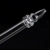 DHL quartz mouthpiece Quartz Filter Tip Smoking Accessories for Nectar Collect glass nail Mouth Piece For Water Bong