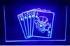 Royal poker Rea öl bar pub LED Neon Light Sign heminredning hantverk